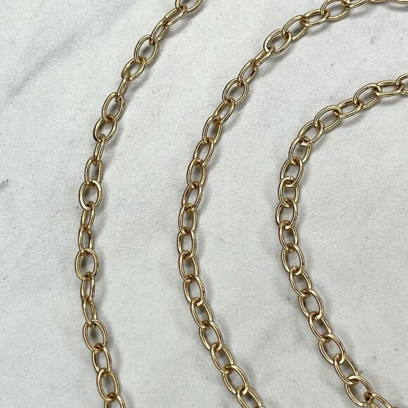 Gold Tone Chain Purse Strap Replacement Crossbody Shoulder Handbag 46" ✨ - Picture 4 of 12